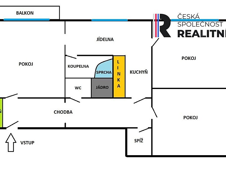 Prodej bytu 3+1 77 m² - foto 22