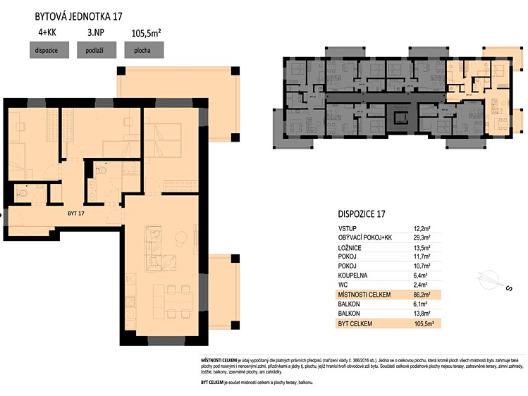 Prodej bytu 4+kk 106 m² - foto 2