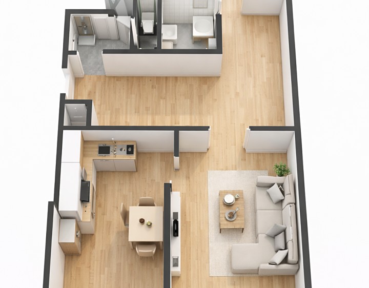 Prodej bytu 2+1 56 m² - foto 17