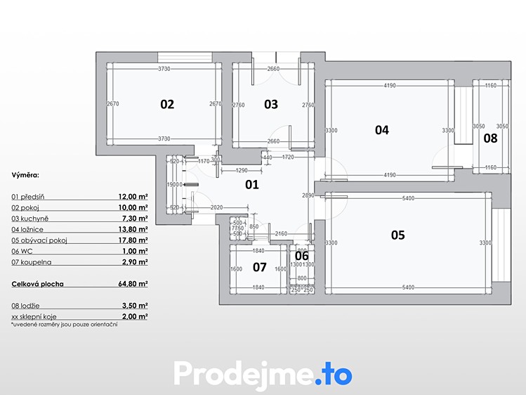 Prodej bytu 3+1 65 m² - foto 13