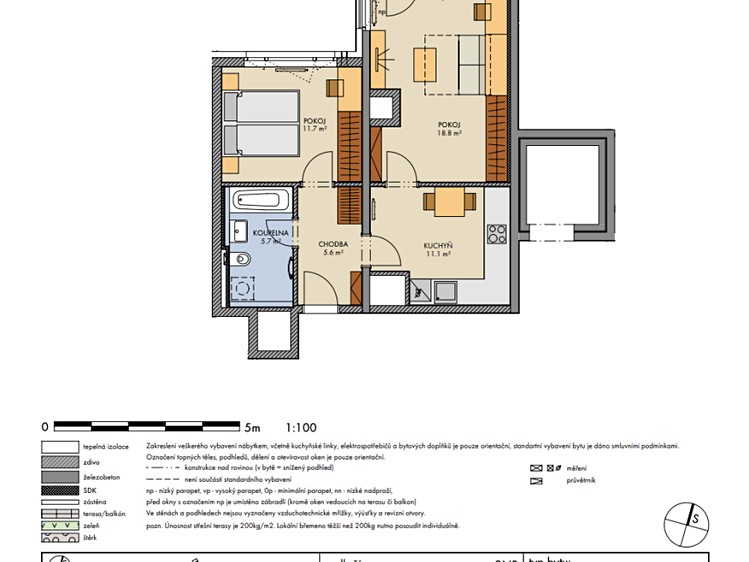 Prodej bytu 2+1 56 m² - foto 3