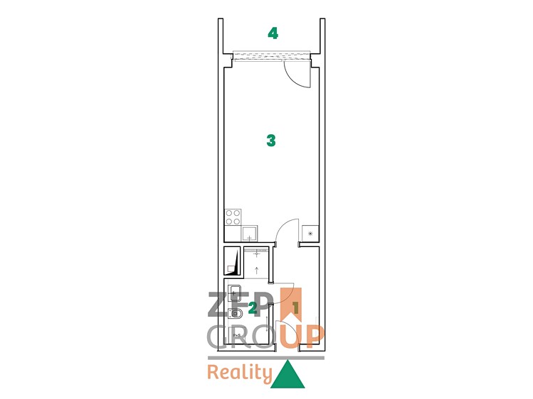 Prodej bytu 1+kk 34 m² - foto 15
