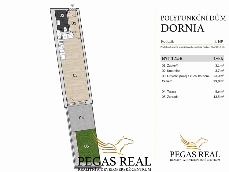 Prodej bytu 1+kk 30 m² - foto 17