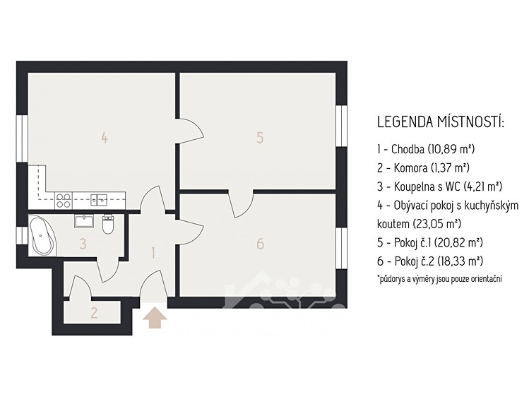 Prodej bytu 3+kk 78 m² (Jednopodlažní) - foto 21