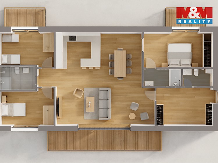 Prodej bytu 4+kk 128 m² - foto 3