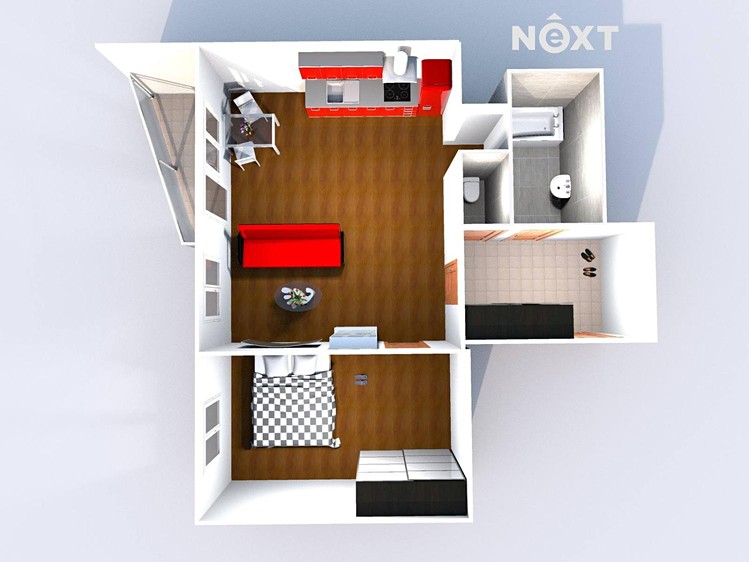 Prodej bytu 2+kk 56 m² - foto 3