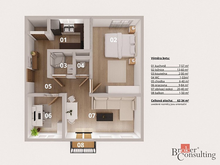 Prodej bytu 3+1 64 m² - foto 3