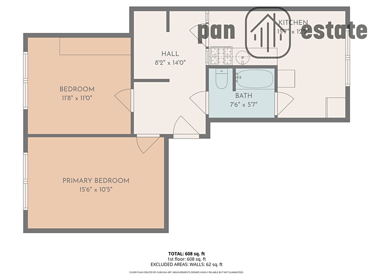 Pronájem bytu 2+1 54 m² - foto 3