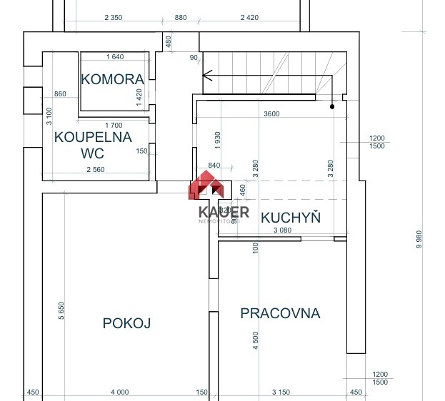 Prodej rodinného domu 350 m², pozemek 261 m² - foto 5