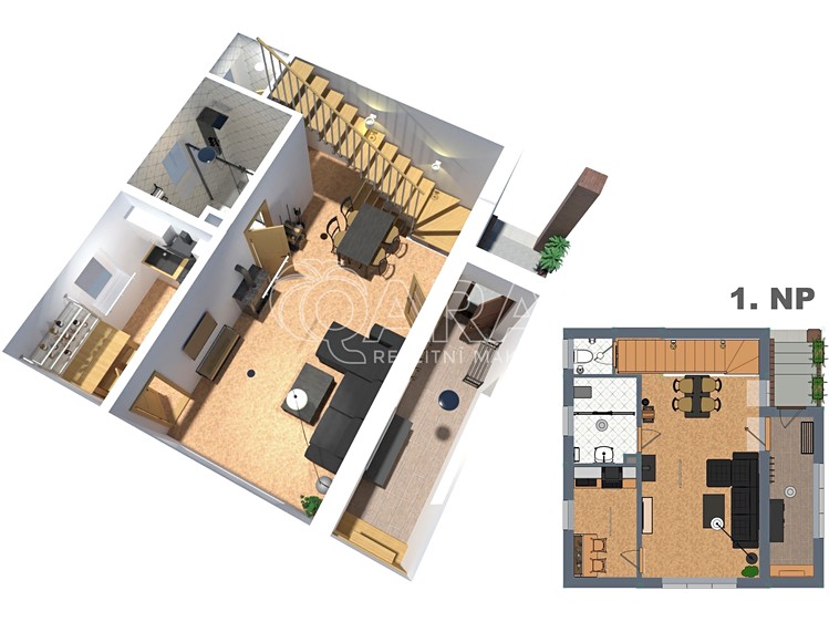 Prodej chaty 129 m², pozemek 53 m² - foto 5