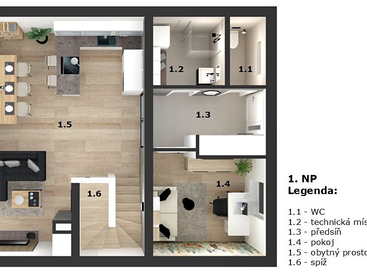 Prodej rodinného domu 130 m², pozemek 384 m² - foto 4