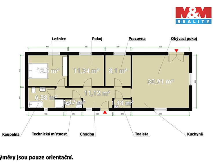 Prodej rodinného domu 84 m², pozemek 1 011 m² - foto 2