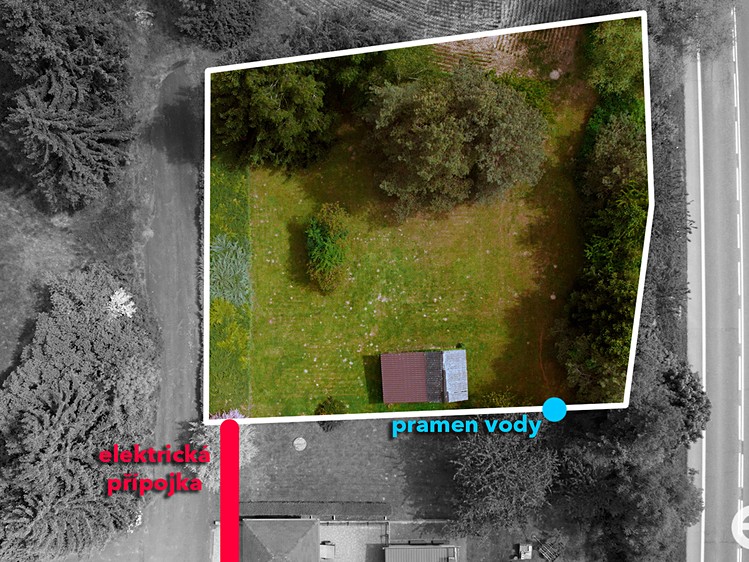 Prodej stavebního pozemku 1 062 m² - foto 4