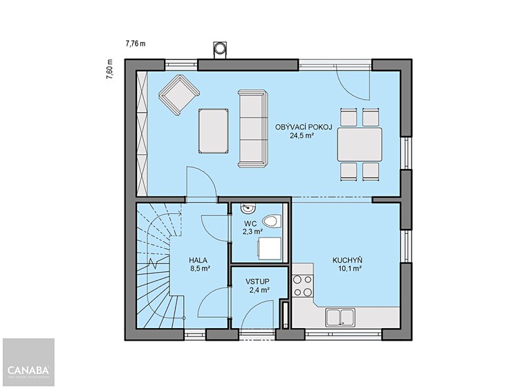 Prodej  stavebního pozemku 823 m² - foto 3