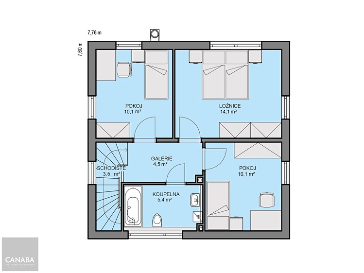 Prodej  stavebního pozemku 823 m² - foto 4