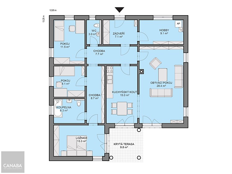 Prodej  stavebního pozemku 992 m² - foto 4