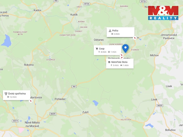 Prodej stavebního pozemku 4 338 m² - foto 8