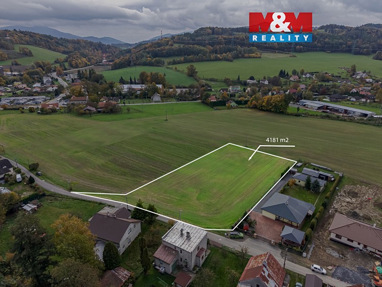 Prodej stavebního pozemku 4 181 m² - foto 1