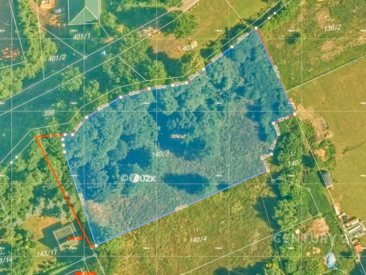 Prodej stavebního pozemku 2 947 m² - foto 5