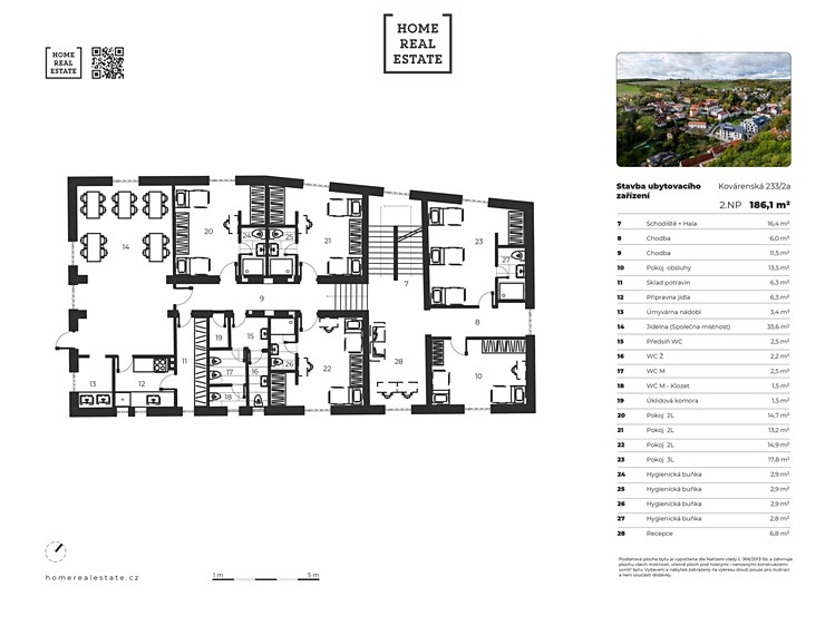 Prodej ubytovacího zařízení 420 m² - foto 6