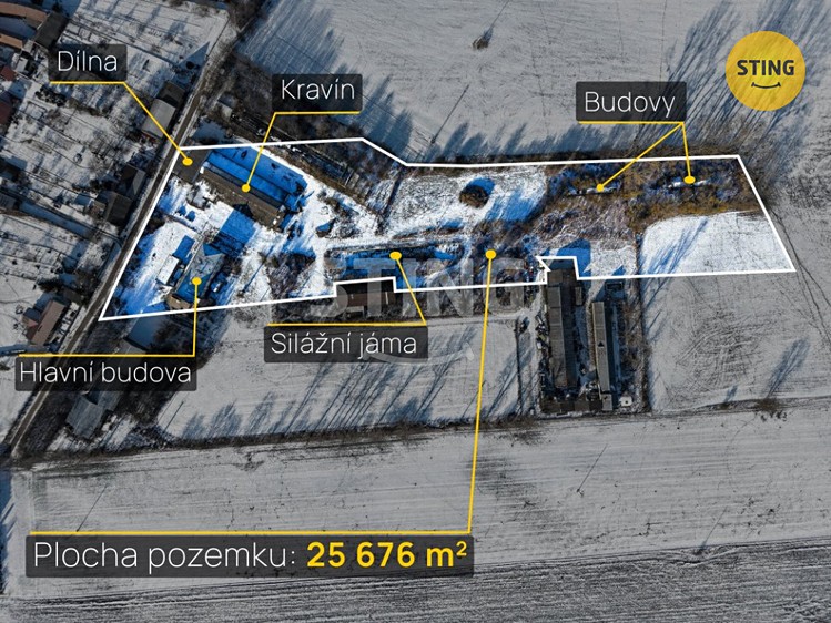 Prodej zemědělského objektu 3 200 m² - foto 2