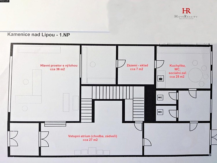 Pronájem kanceláře 95 m² - foto 5
