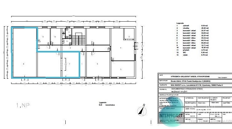 Pronájem výrobní haly, prostoru 128 m² - foto 8