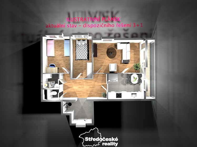 Prodej bytu 3+1 85 m² - foto 3