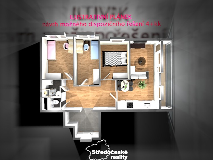 Prodej bytu 3+1 85 m² - foto 4