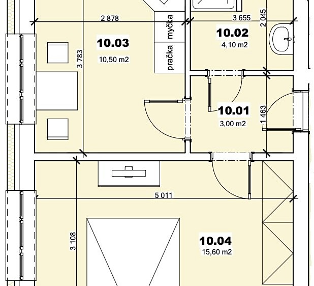Prodej bytu 1+1 33 m² - foto 3