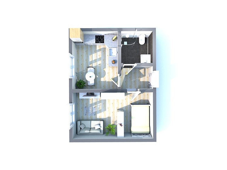 Prodej bytu 1+1 33 m² - foto 4