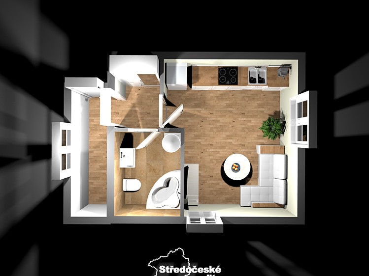 Prodej bytu 1+kk 22 m² - foto 5