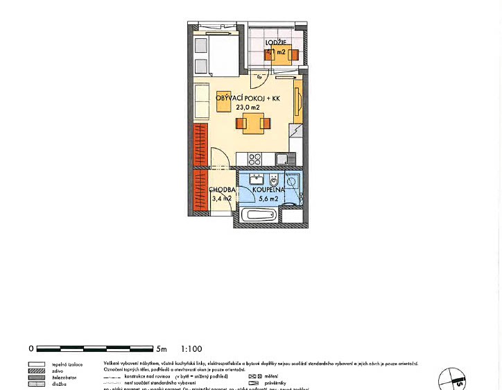 Prodej bytu 1+kk 33 m² - foto 5