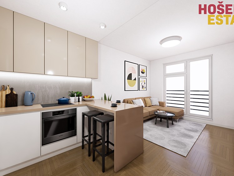 Dražba bytu 3+kk 51 m² - foto 2