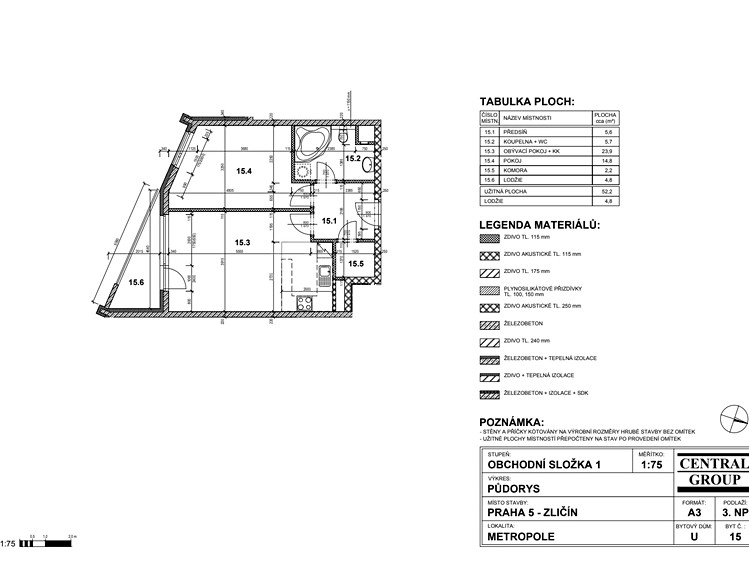 Prodej bytu 2+kk 52 m² (Jednopodlažní) - foto 4