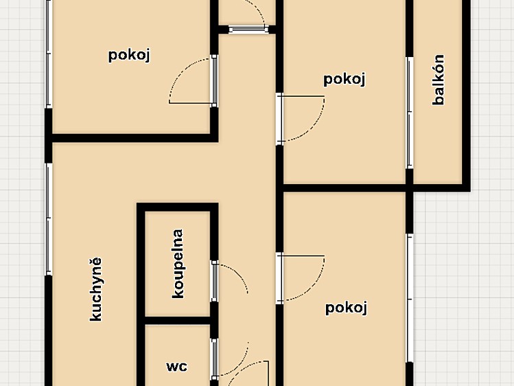 Prodej bytu 3+1 75 m² (Jednopodlažní) - foto 7
