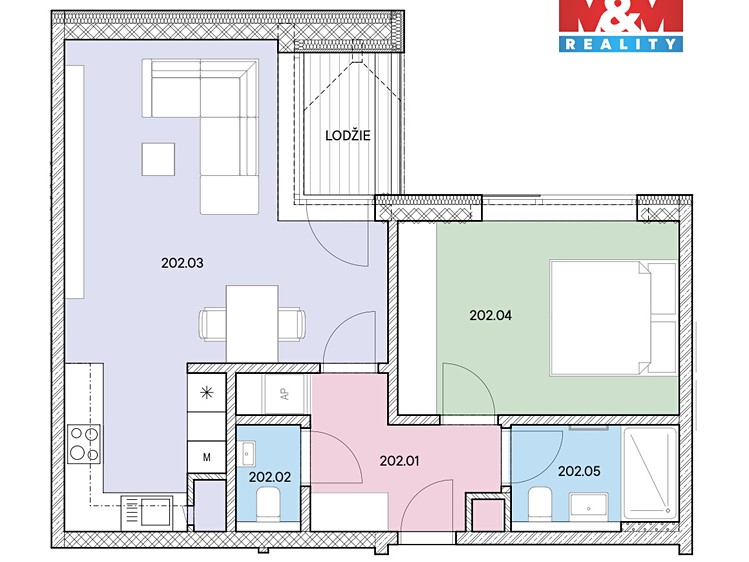 Prodej bytu 2+kk 54 m² - foto 8