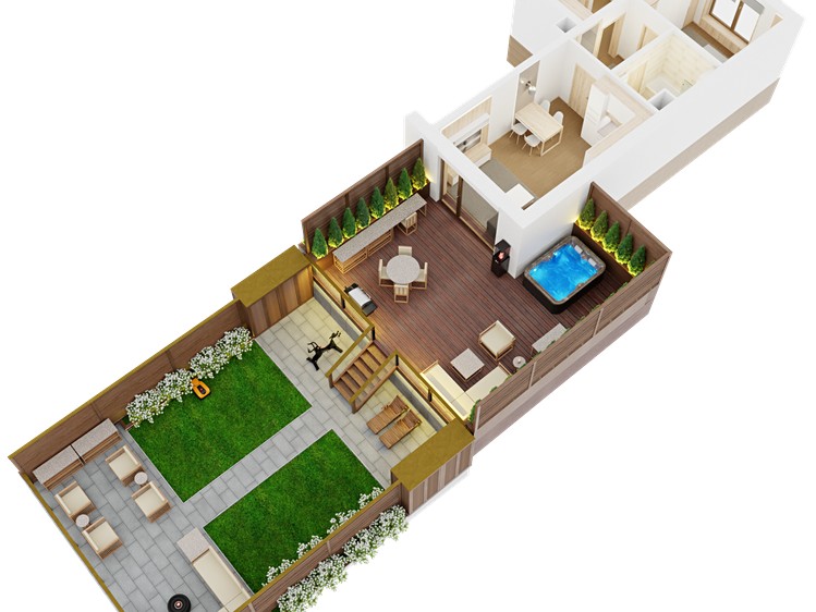 Prodej bytu 2+kk 52 m² (Jednopodlažní) - foto 3