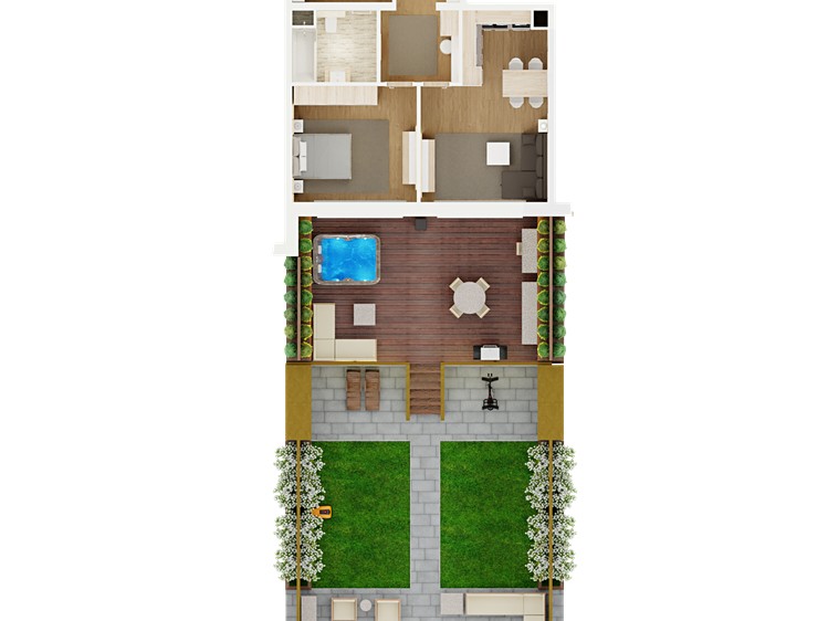 Prodej bytu 2+kk 59 m² - foto 4