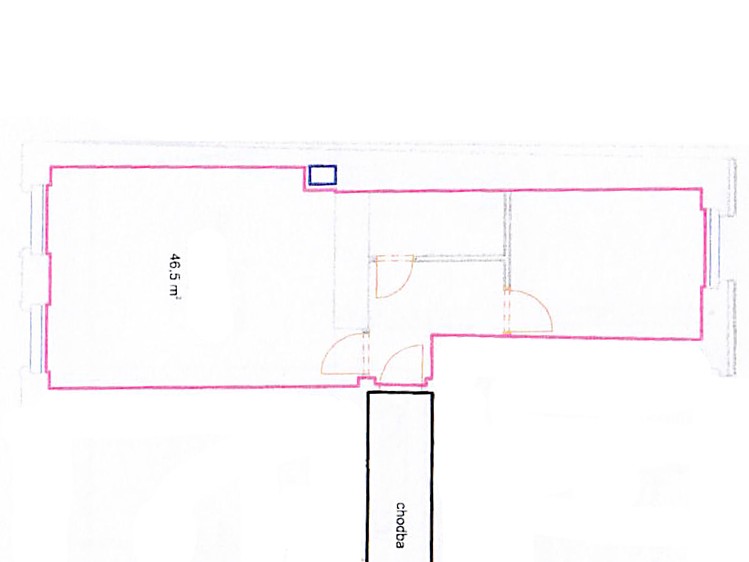 Pronájem bytu 2+kk 46 m² - foto 8