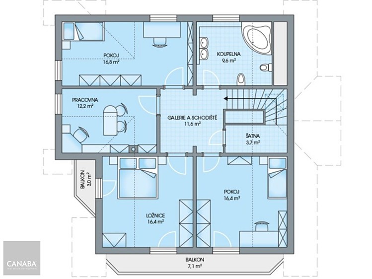 Prodej  rodinného domu 181 m², pozemek 46 815 m² - foto 5