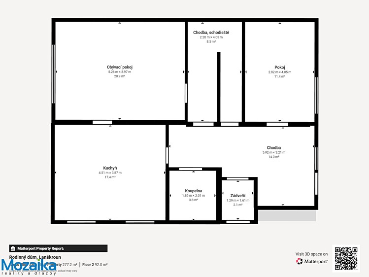 Prodej rodinného domu 277 m², pozemek 841 m² - foto 8