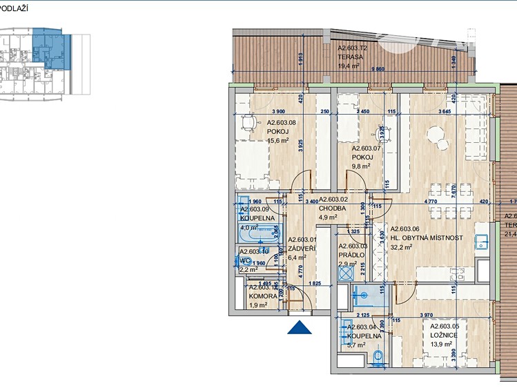 Prodej bytu 4+kk 99 m² - foto 5