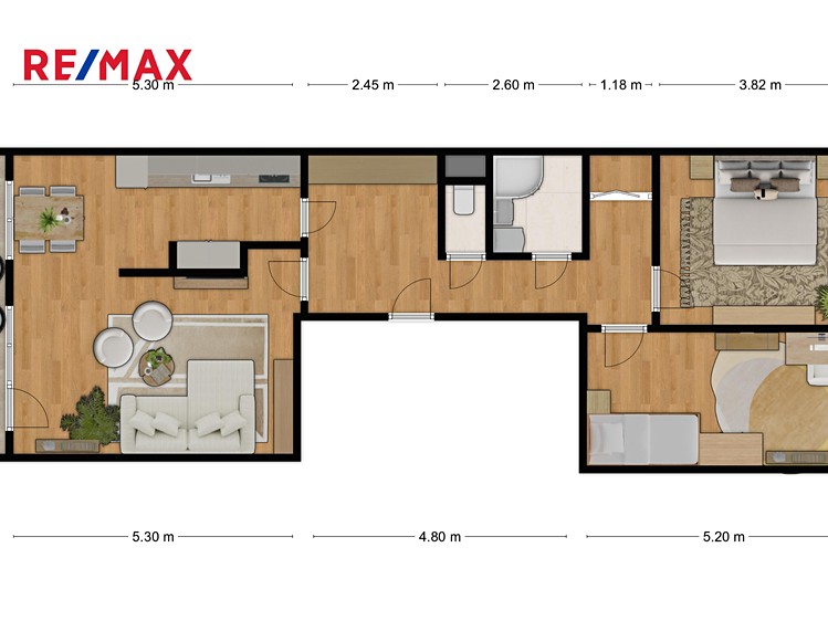 Prodej bytu 3+1 77 m² (Jednopodlažní) - foto 4