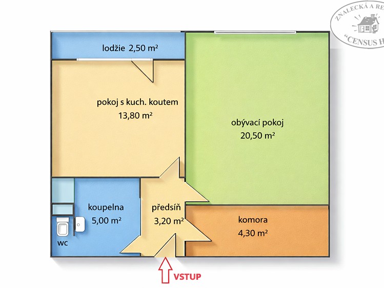 Prodej bytu 2+kk 51 m² - foto 6