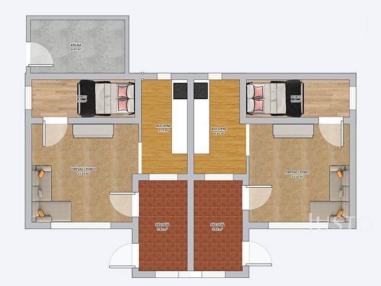 Prodej chaty 60 m², pozemek 184 m² - foto 3