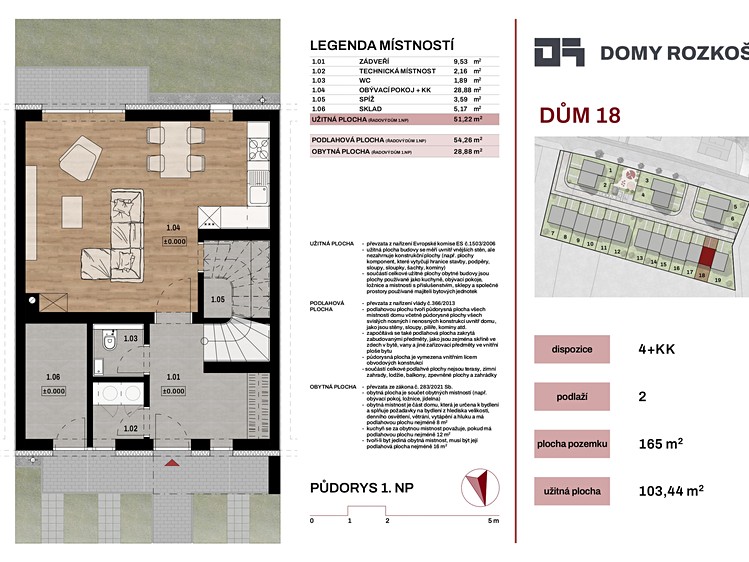 Prodej  rodinného domu 103 m², pozemek 165 m² - foto 3