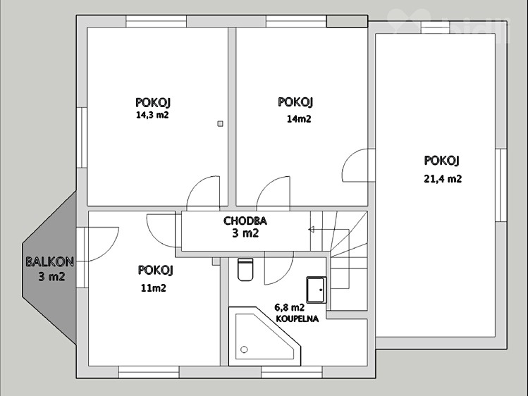 Pronájem rodinného domu 153 m², pozemek 1 380 m² - foto 6