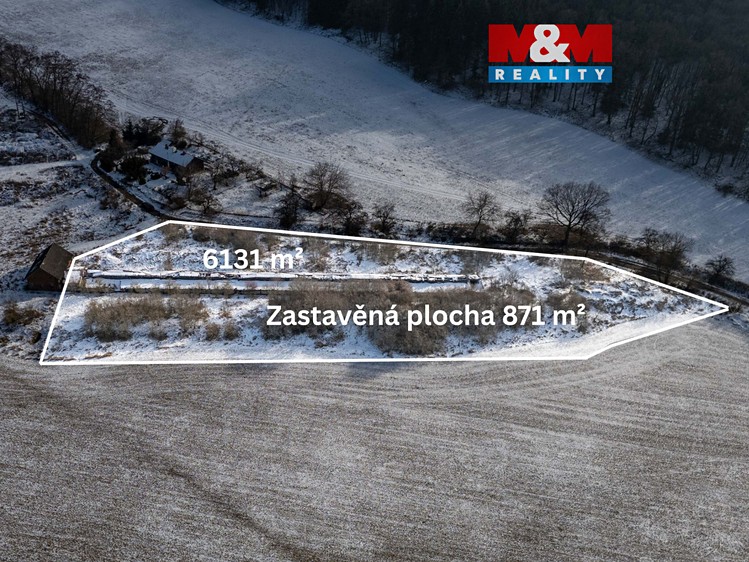 Prodej komerčního pozemku 6 131 m² - foto 1