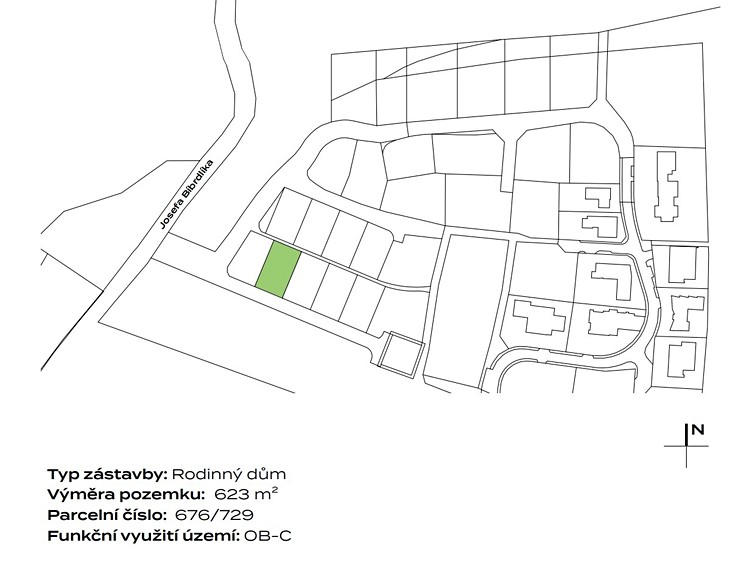 Prodej stavebního pozemku 623 m² - foto 7